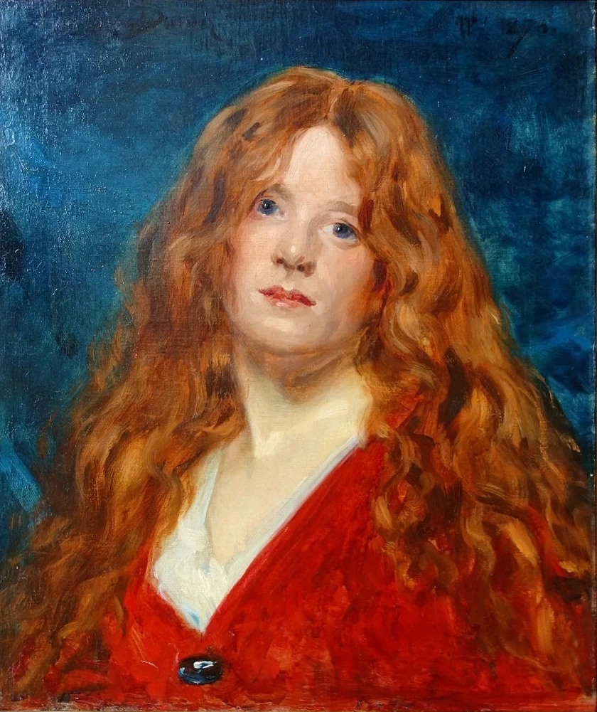 Ritratto di donna dai capelli rossi - Palais des Beaux, Arts de Lille